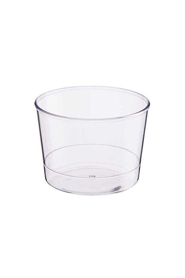 Plastic Dessert Container 250 Cc Pack of 30 Pieces