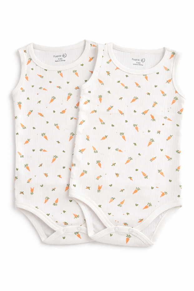 Bow-Tie - Set of 2, with Straps, 100% Cotton Fabric, Unisex (Patterns May Vary), 3-6 Years Old