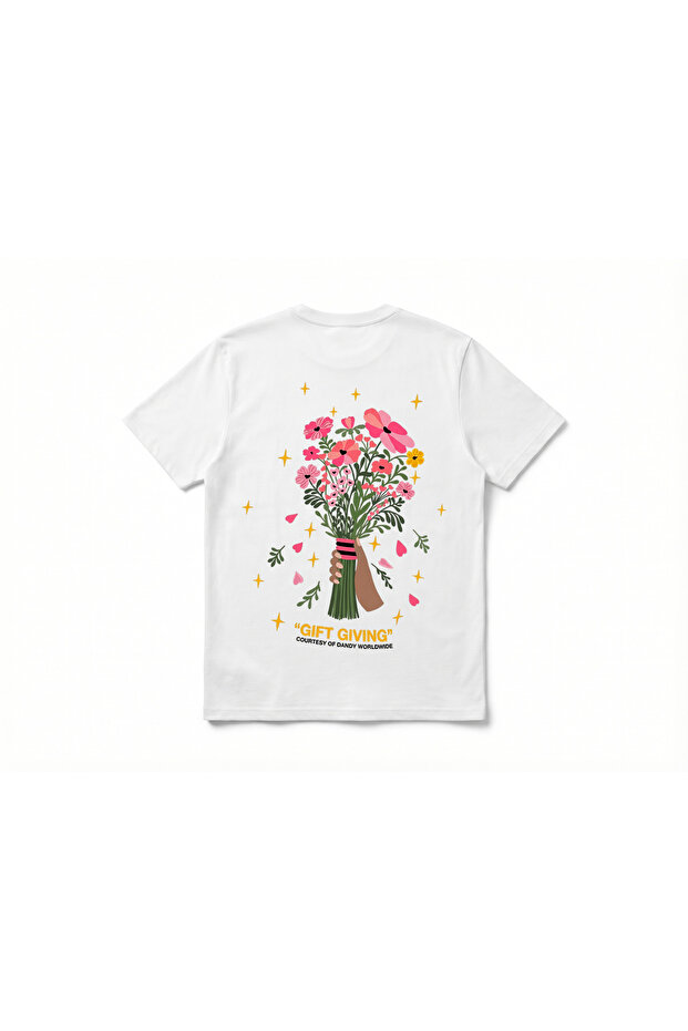 Women's Text Printed T-Shirt – Round Neck, Short Sleeve, Casual