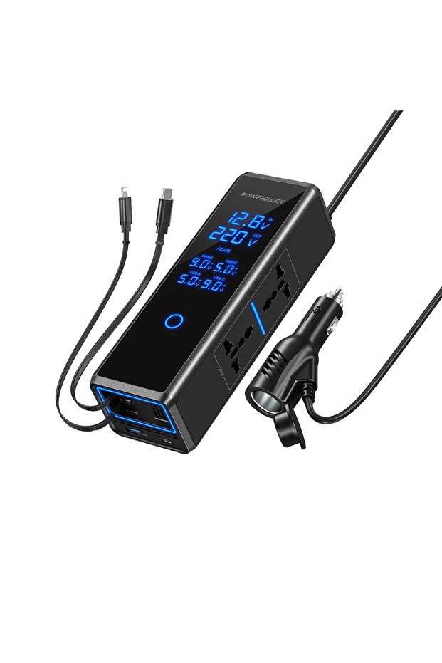 300 W | x 2 AC Socket Car Power Inverter