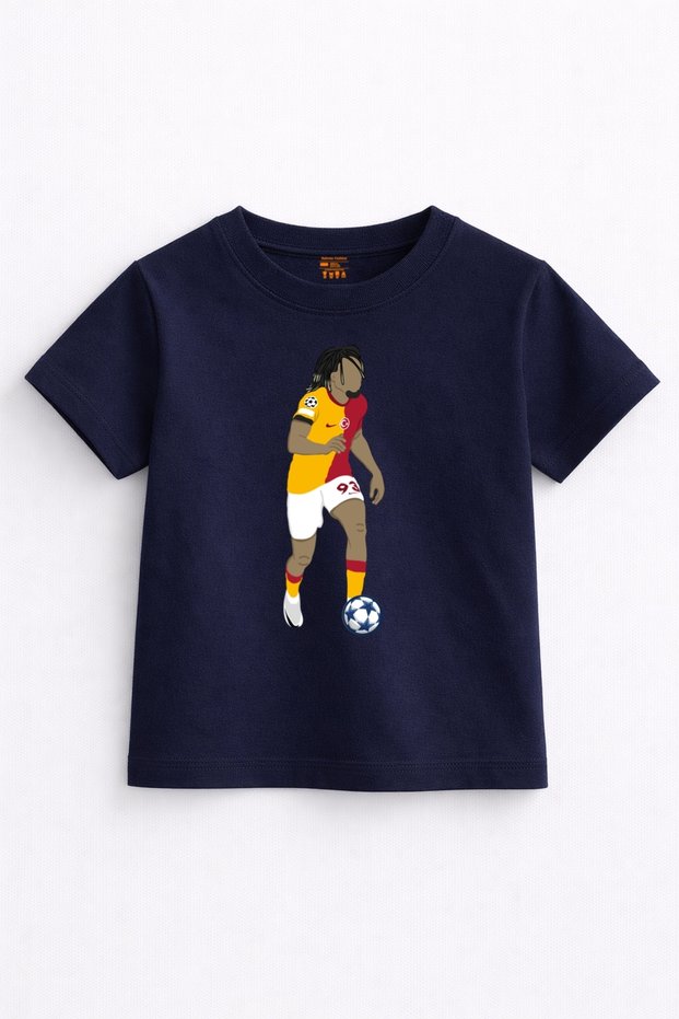 93 Elite Dribble – Star Football Player Kids T-Shirt