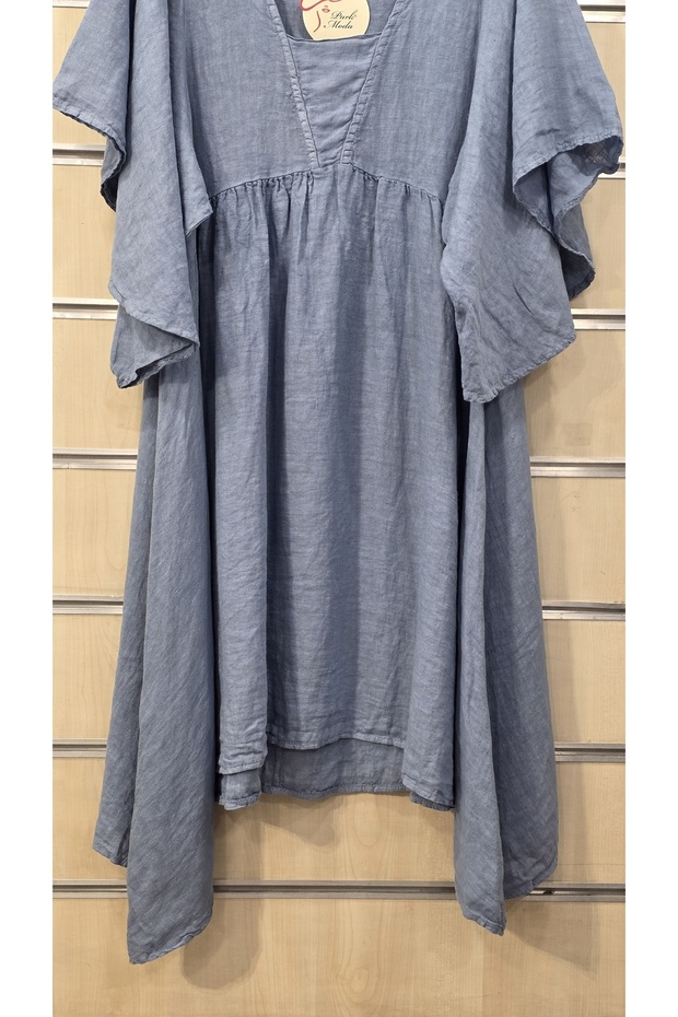 Rochie scurtă de in - 3
