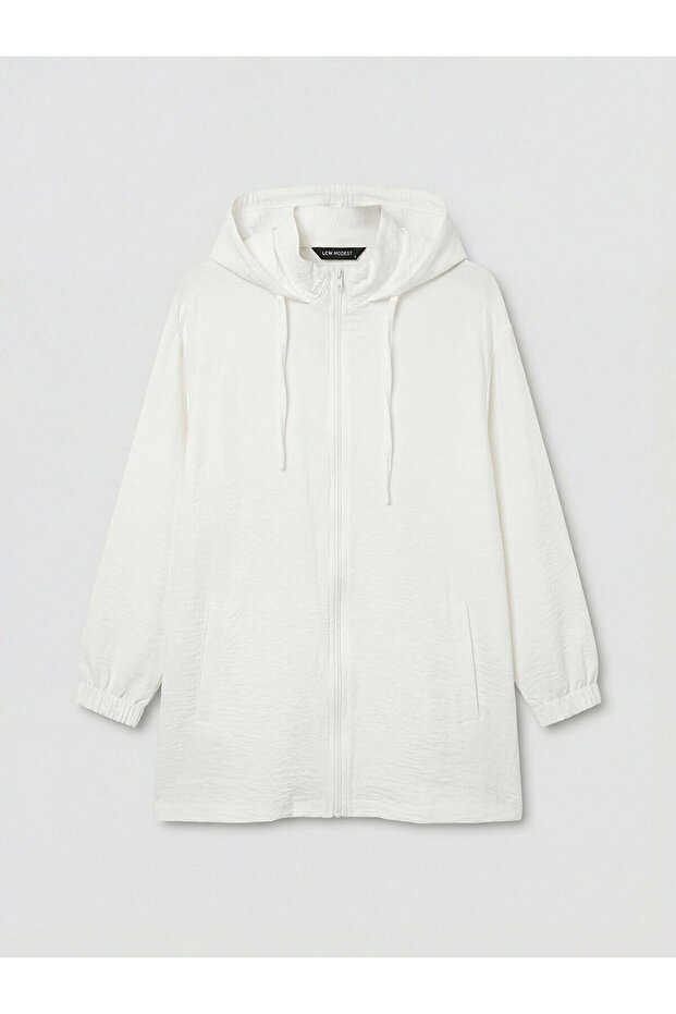 Hooded Women's Zippered Tunic (S6)