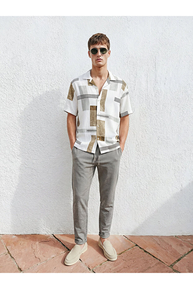 Lcw Vision Brown Standard Fit Men's Pants