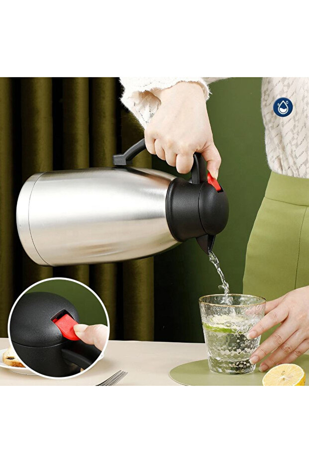 Insulation Pot, 1.5L Stainless Steel Vacuum Insulation Kettle