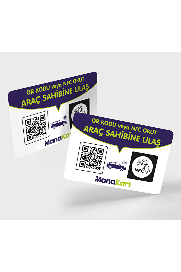 ManaKart Nfc Akıllı Araç Kartı (Sigorta,muayene Gibi Periyodik Tarihleri Bildirim)