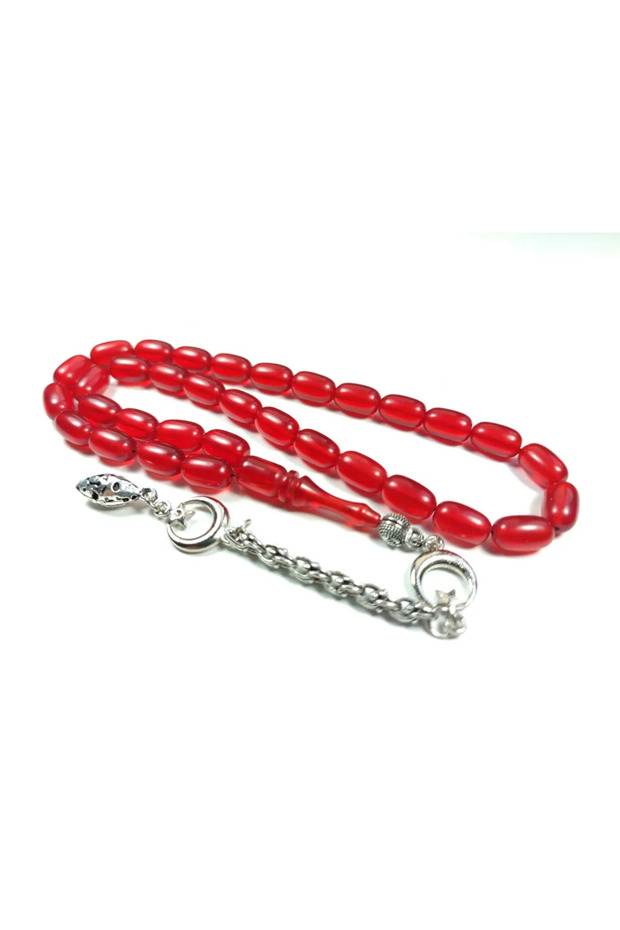 German Silver Tassel Combination Fire-İ Amber