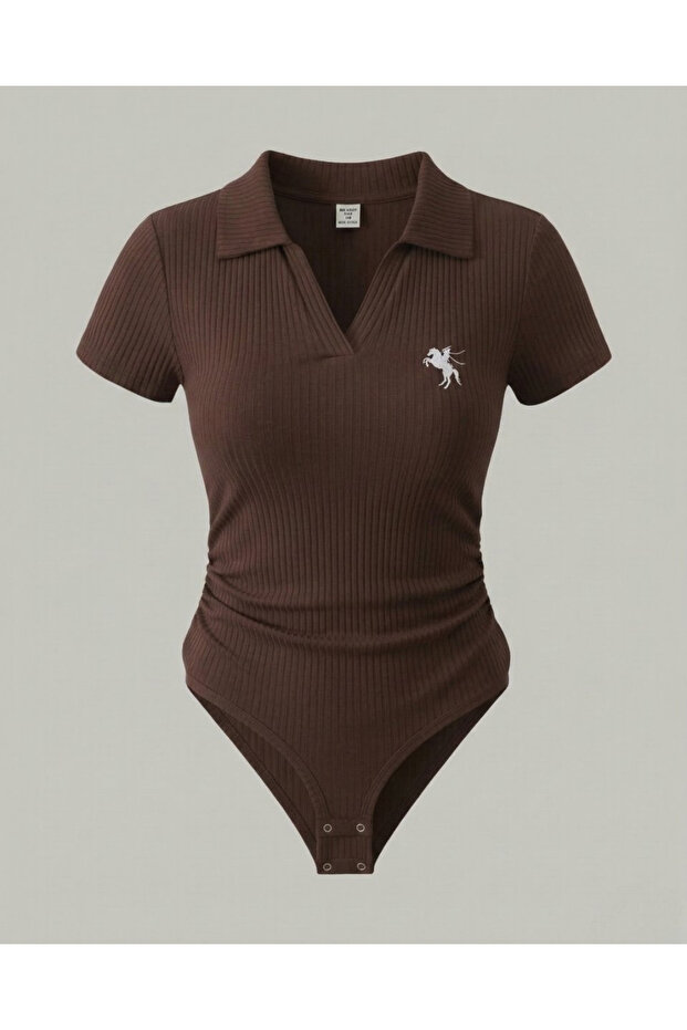بدلة بولو ياكا من الليكرا المضلعة الفاخرة