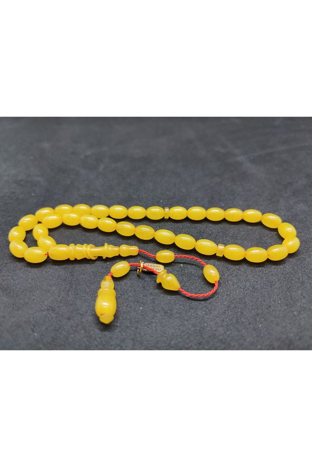 Serdal Mediterranean Masterpiece Imame Ringed Hand-Pressed Amber Certified 9579
