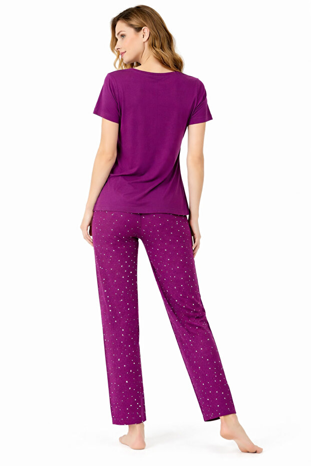 BALİS Star Pattern Cotton 3 Buttons Chic Comfortable Quality Short ...