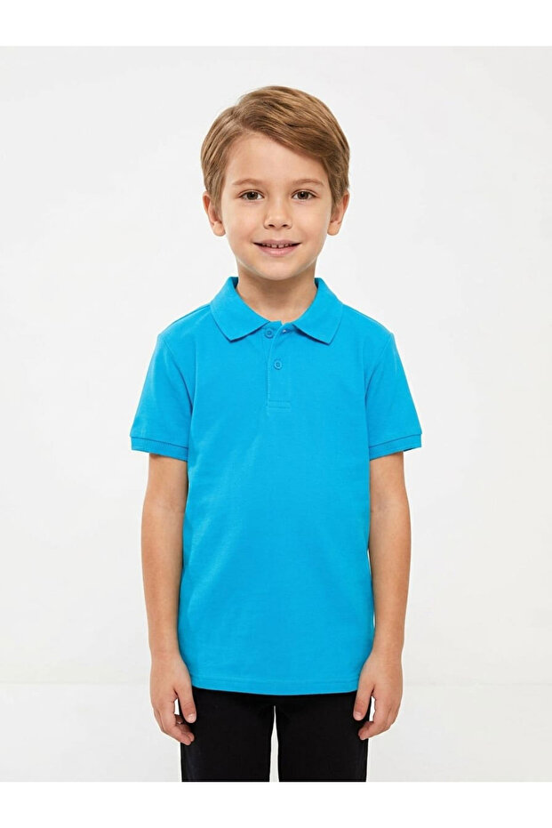 Boy's Pique Polo T-Shirt
