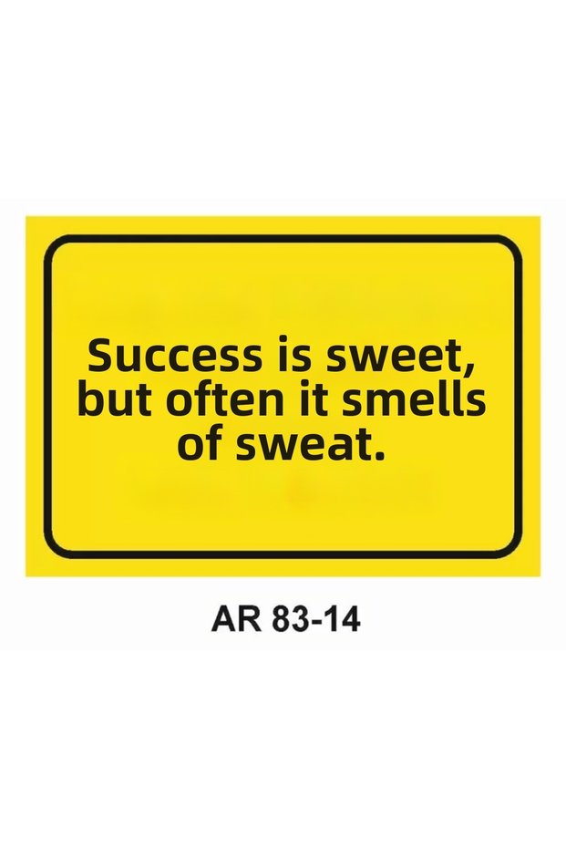 Work Safety Warning Sign 1 Piece Pvc 21 X 29cm