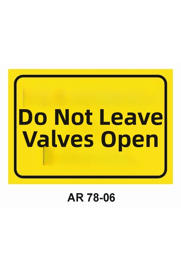Work Safety Warning Sign 1 Piece Pvc 21 X 29cm