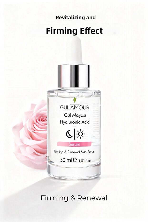 Rose Yeast + Hyaluronic Acid Renewing and Firming Serum