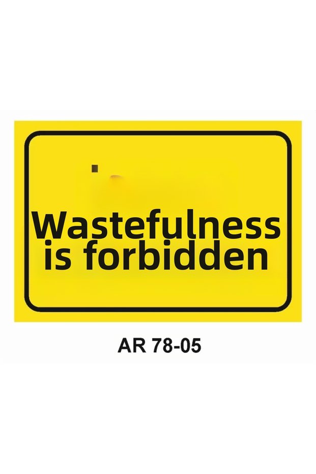 Work Safety Warning Sign 1 Piece Pvc 21 X 29cm
