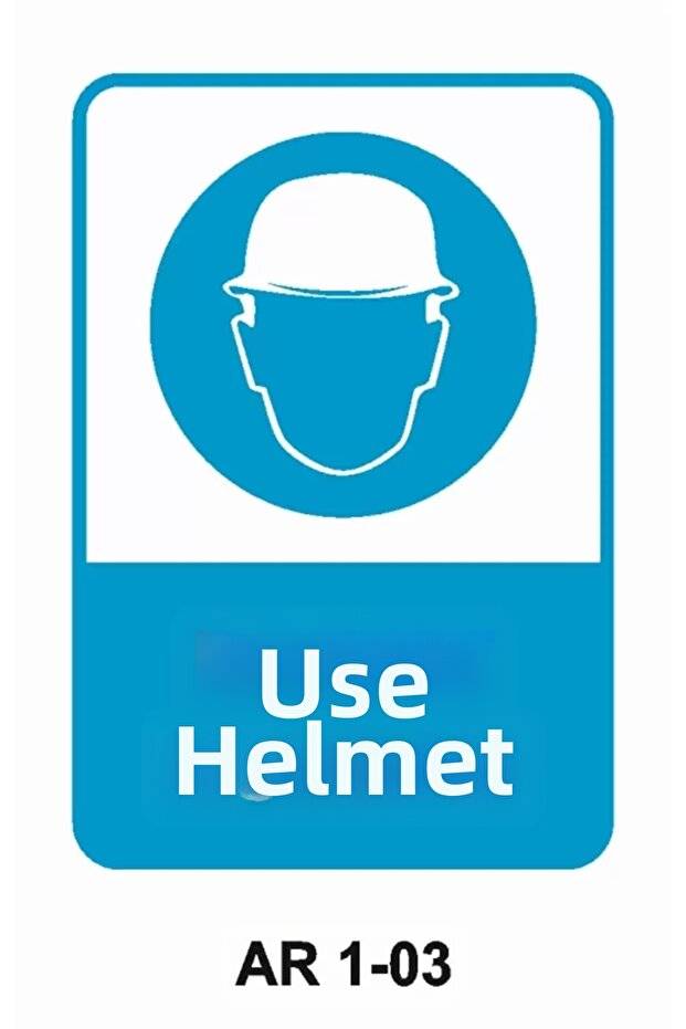 Work Safety Warning Sign 1 Piece Pvc 21 X 29cm