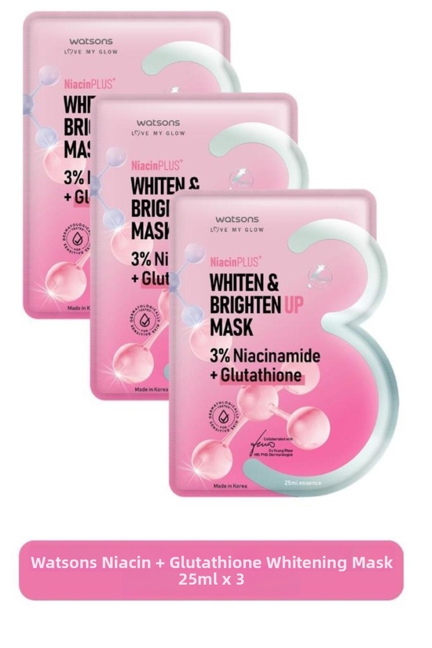 Niacin+Glutathione Whitening Mask 25ml 2X