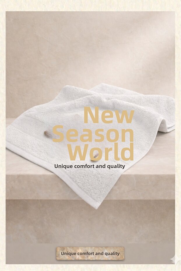 Prime Towel 50X100 White