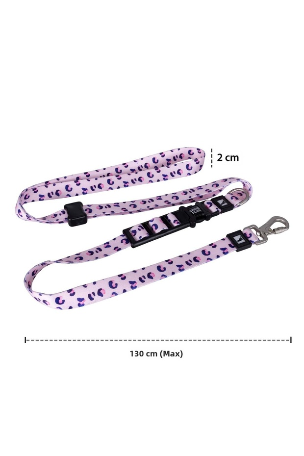 Patterned Recycled Hands Free Leash