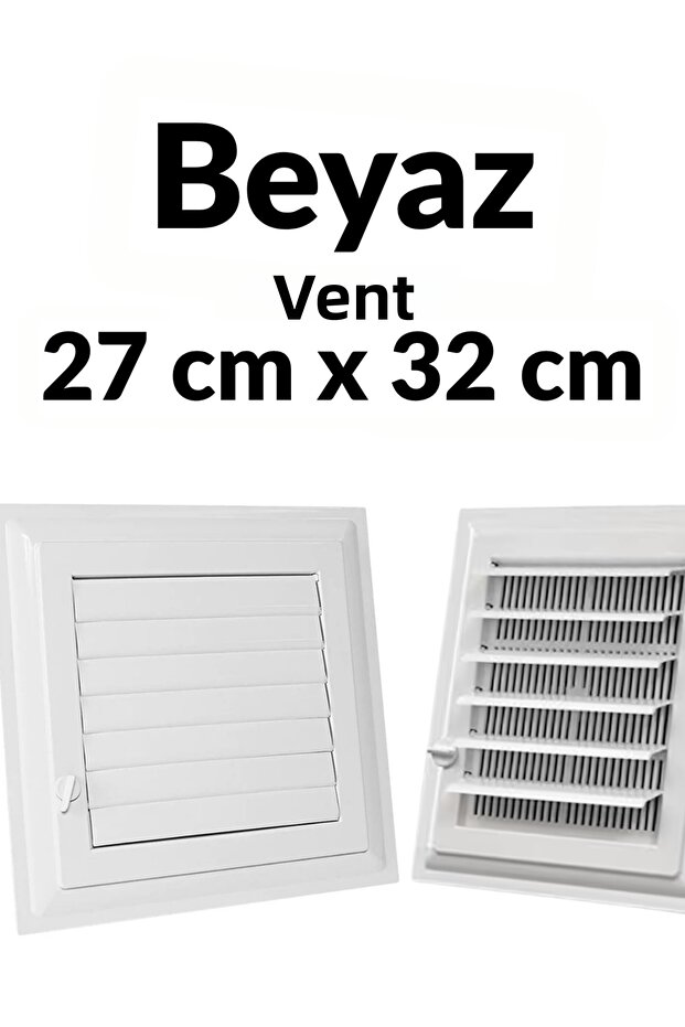 White 27 X 32 cm Ventilation Grille Bathroom Ventilation Grille Wc Chimney Cover Toilet Ventilation Grille Plastic Shutter