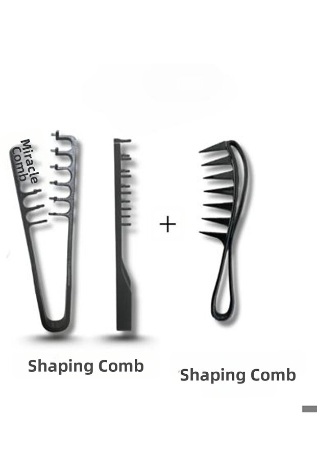 Miraculous Comb and Styling Comb Set of 2 All Hair Types