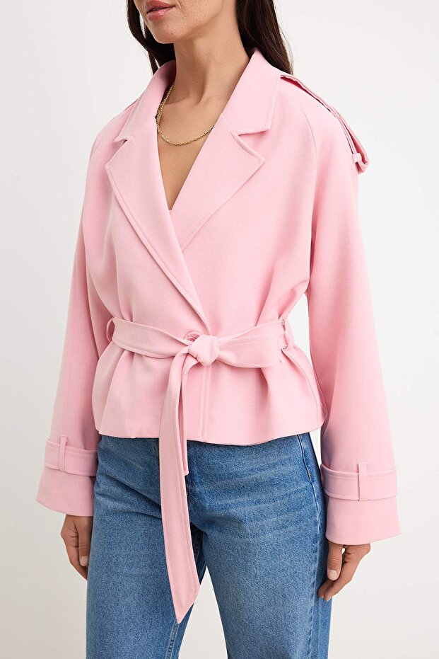 Pembe Blazer Ceket TWOSS24BC00010 - 3