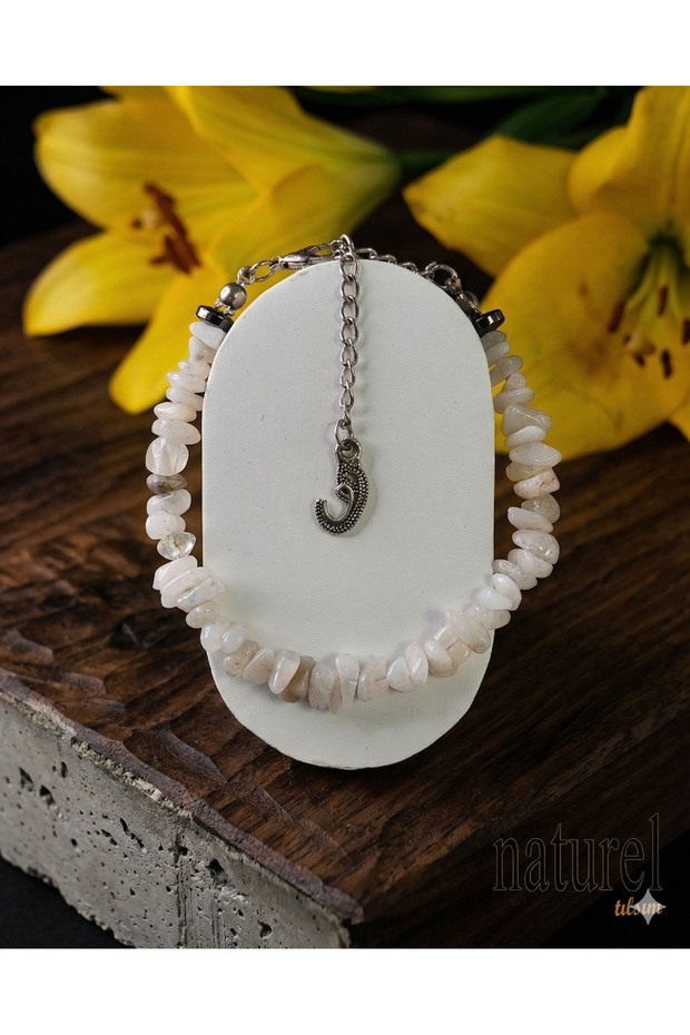 Original Natural Moonstone Broken Lady Bracelet
