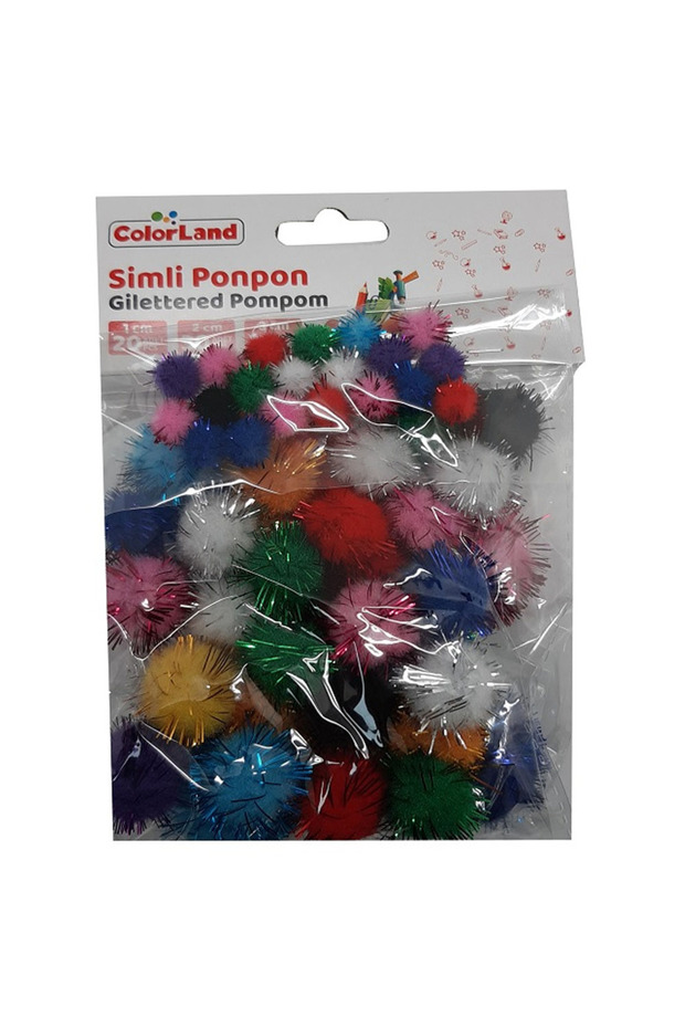 بون بون سيملي مختلط 60 قطعة COLOR-PON02
