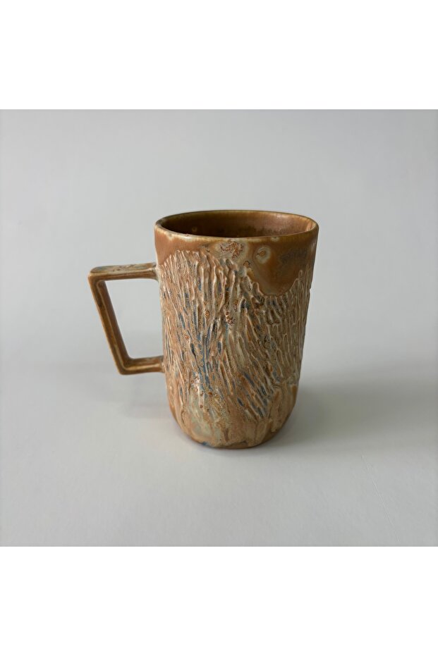 El Yapımı Stoneware Kupa