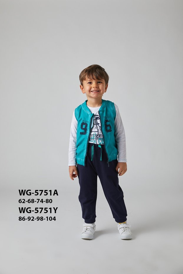 Yelekli Bebek/ Çocuk Seti