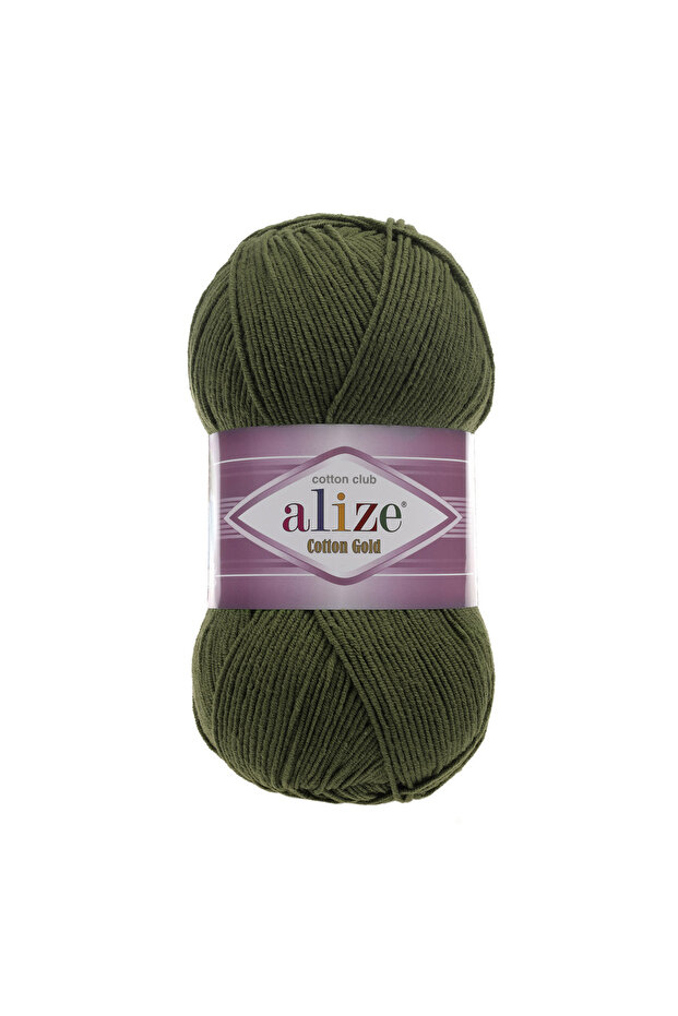Cotton Gold 5 Pieces 55% Cotton - 45% Acrylic / 100 Gr - 330 M 29 Khaki