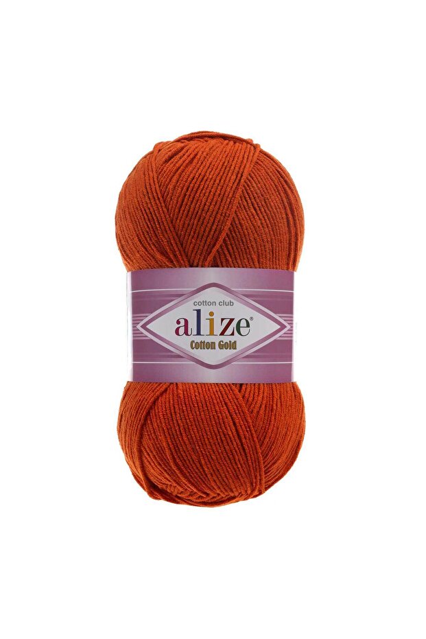 Cotton Gold 5 Pieces 55% Cotton - 45% Acrylic / 100 Gr - 330 M 36 Tan