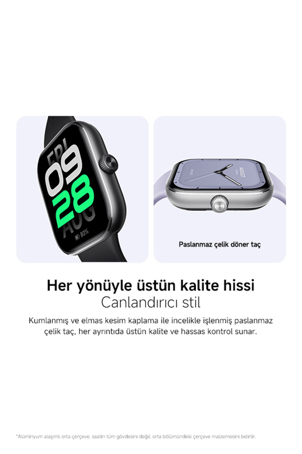 Redmi Watch 5 Akıllı Saat Siyah (Xiaomi Türkiye Garantili) - 6