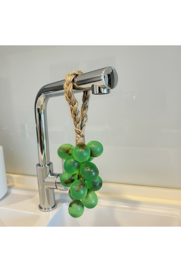 Salkım Soap Natural Faucet Soap Handmade Pendant Grape Soap Tropical Breeze Scented