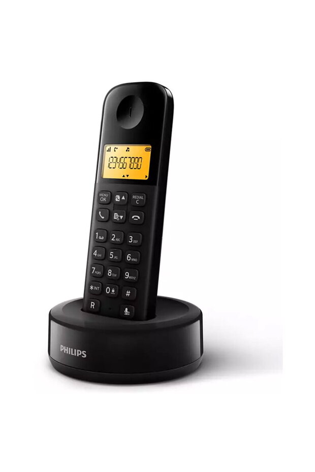 TELEFON DECT D1602 NEGRU - 2