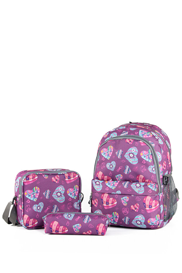 3-Piece Primary School Bag Set