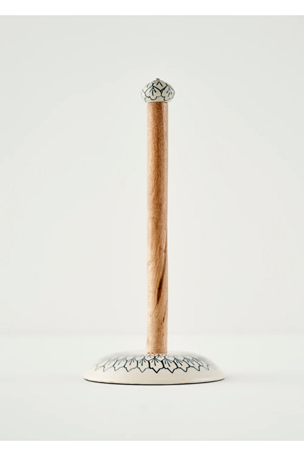 Cleo Paper Towel Holder Natural (16x16x36 cm)