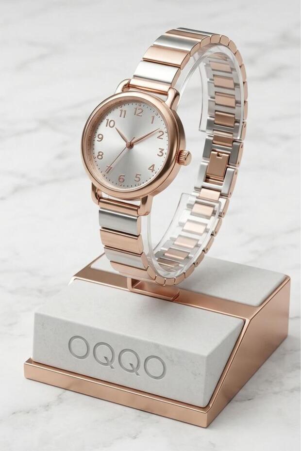 Demeter Silver Dial Rose-Silver Cord Women's Wristwatch