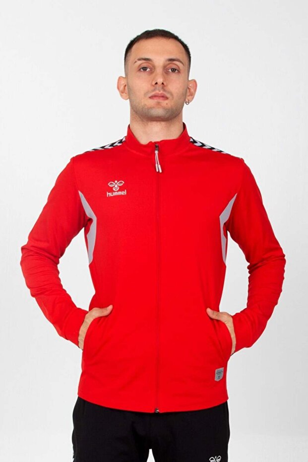 Authentic Camping Tracksuit Top Red