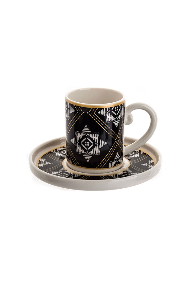 Tulu Whirling Form Coffee Cup Set for 6 Persons D2016