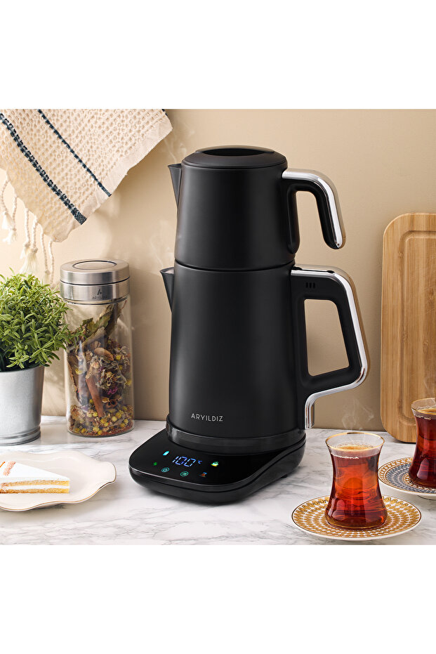 Vision Steel Tea Maker Matte Black