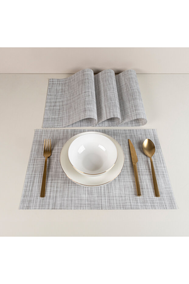 Other Light Grey 4 Piece American Service Set 30X45 cm
