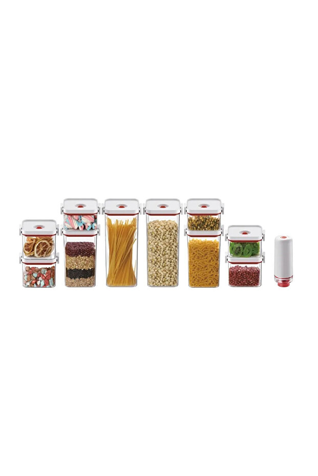 Sunn 10 Piece Vacuum Storage Container