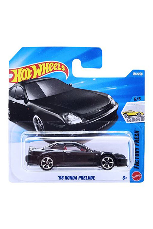 98 Honda Prelude - Black - Jjj89 (1/64)