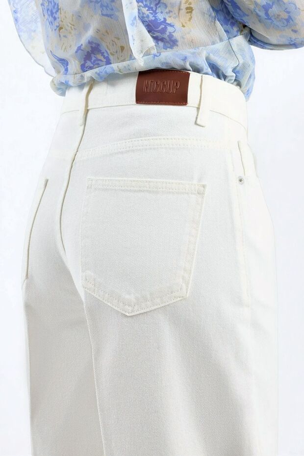 Weit geschnittene Raw-Denim-Hose - 3