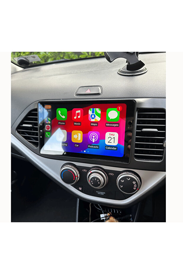 Kia Picanto android screen model 2011 -2016 carplay android auto reverse camera - 5