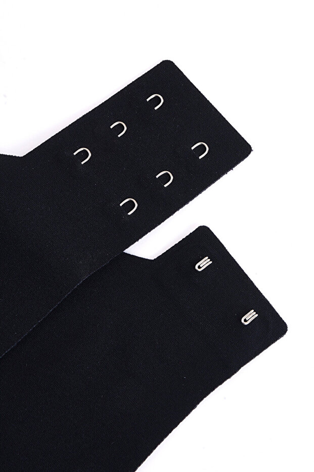 Black Seamless Laser Cut Bra - 5