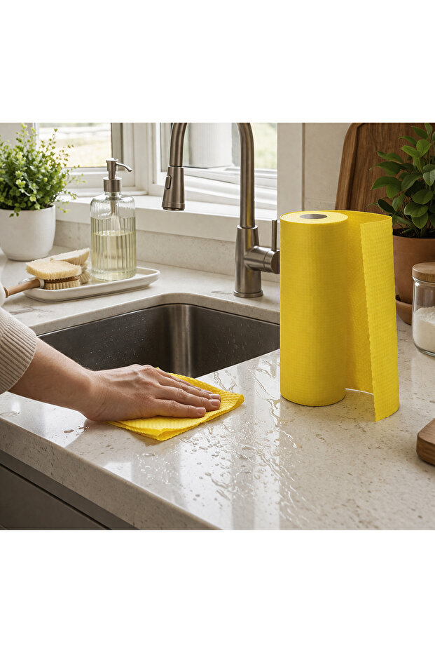 Kitchen Yellow Cloth - 2