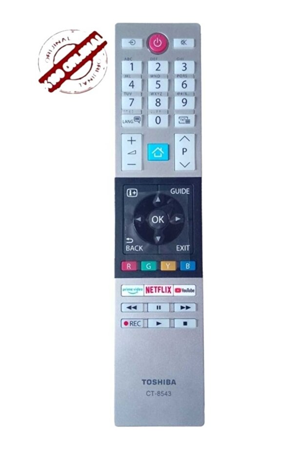 Toshiba CT-8543 CT-8561 ORİJİNAL KUMANDA V30110095