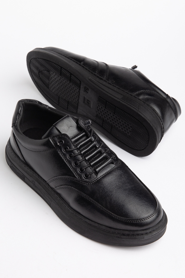 Men's Sneakers - Classic, Comfortable, and Stylish for Everyday Use, Lightweight, High-Quality Synthetic Leather